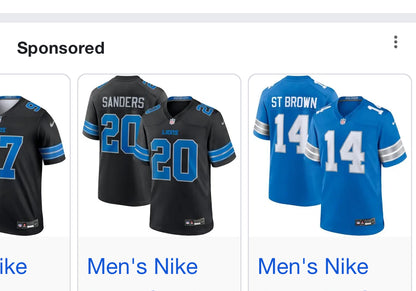 Nike replica jersey