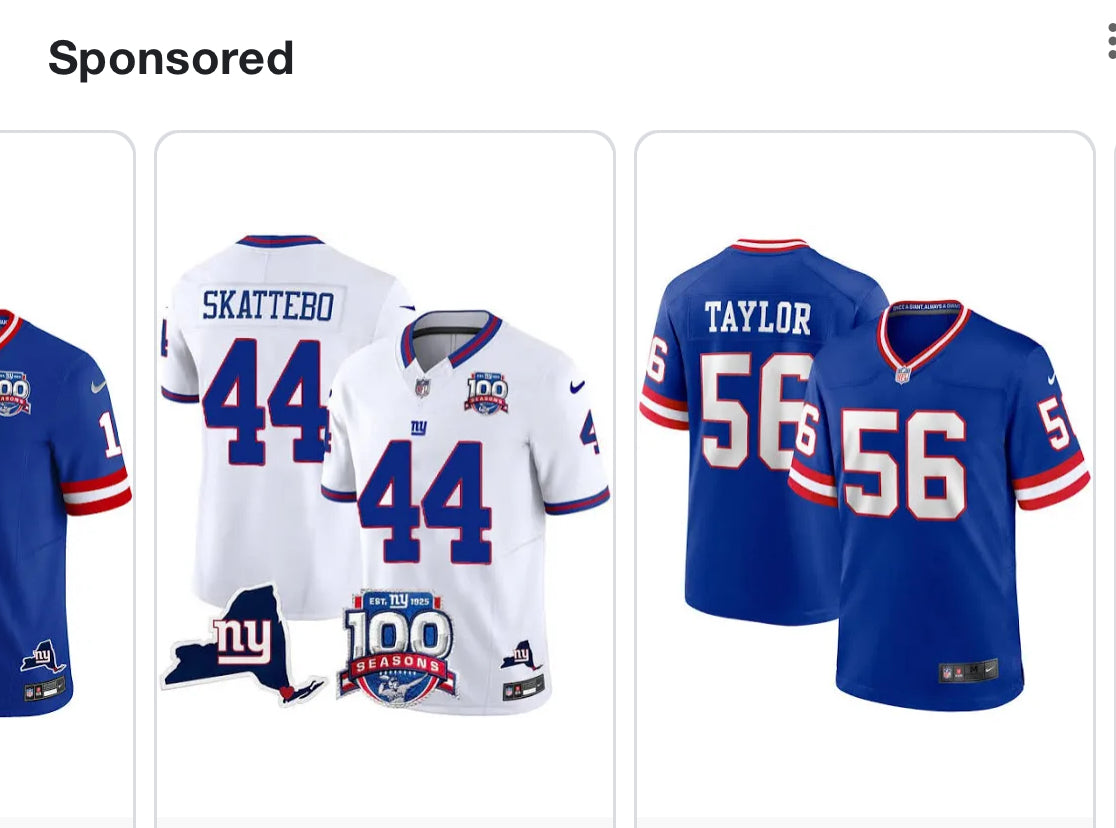 Nike replica jersey