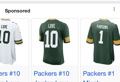 Nike replica jersey
