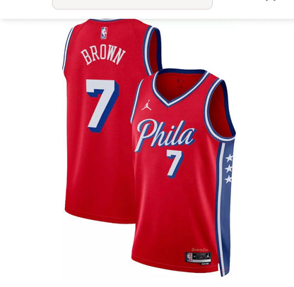 76ERS Brown Jersey